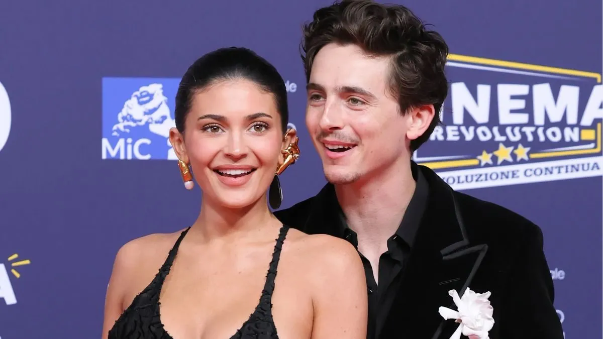 Kylie Jenner and Timothée Chalamet