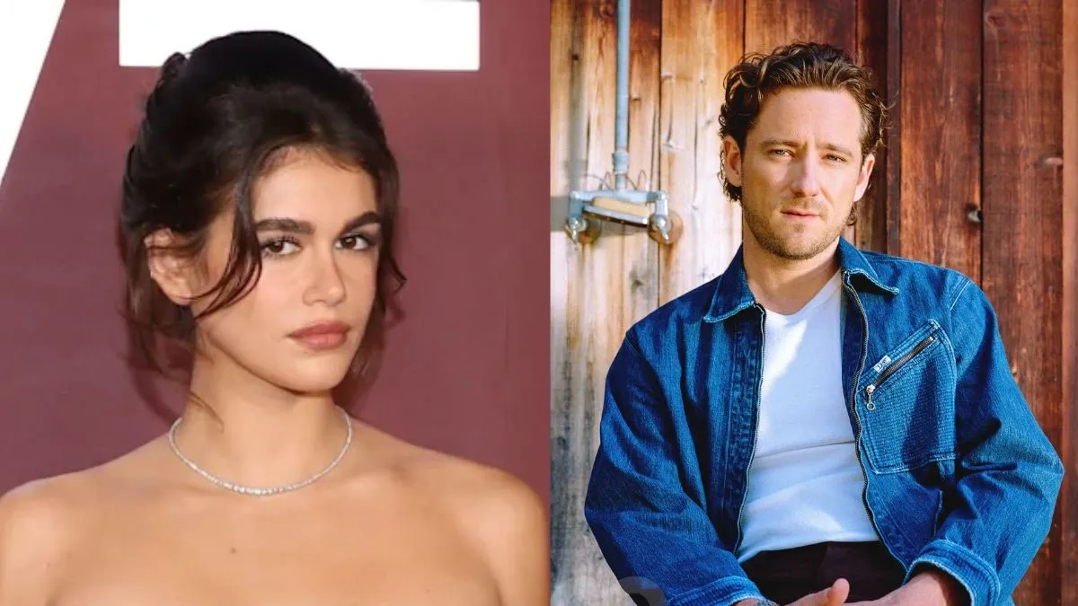 Kaia Gerber and Lewis Pullman