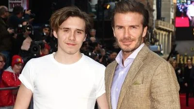 Brooklyn Beckham & David Beckham