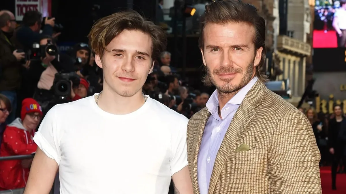 Brooklyn Beckham & David Beckham