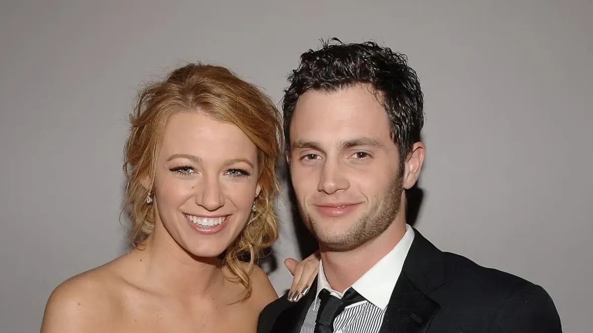 Blake Lively and Penn Badgley