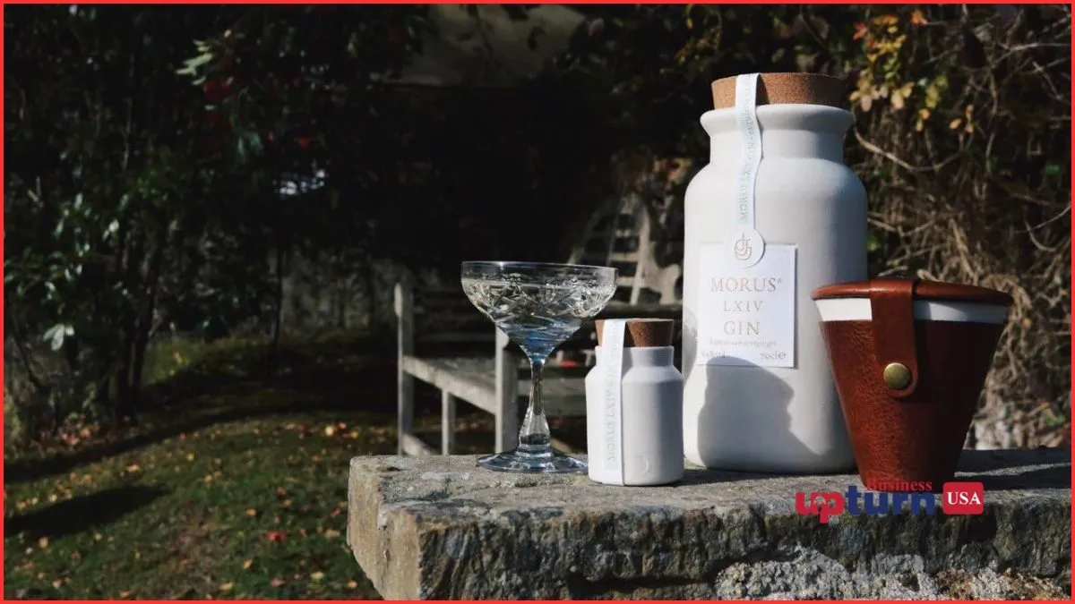 Jam Jar Gin Morus LXIV Liquor alcohol