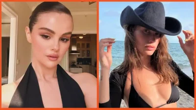 Selena Gomez and Hailey Bieber