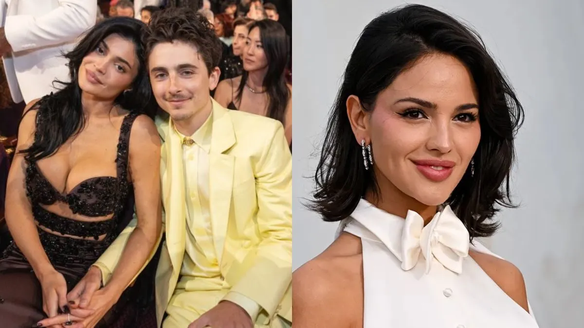 Kylie Jenner, Timothée Chalamet and Eiza Gonzalez