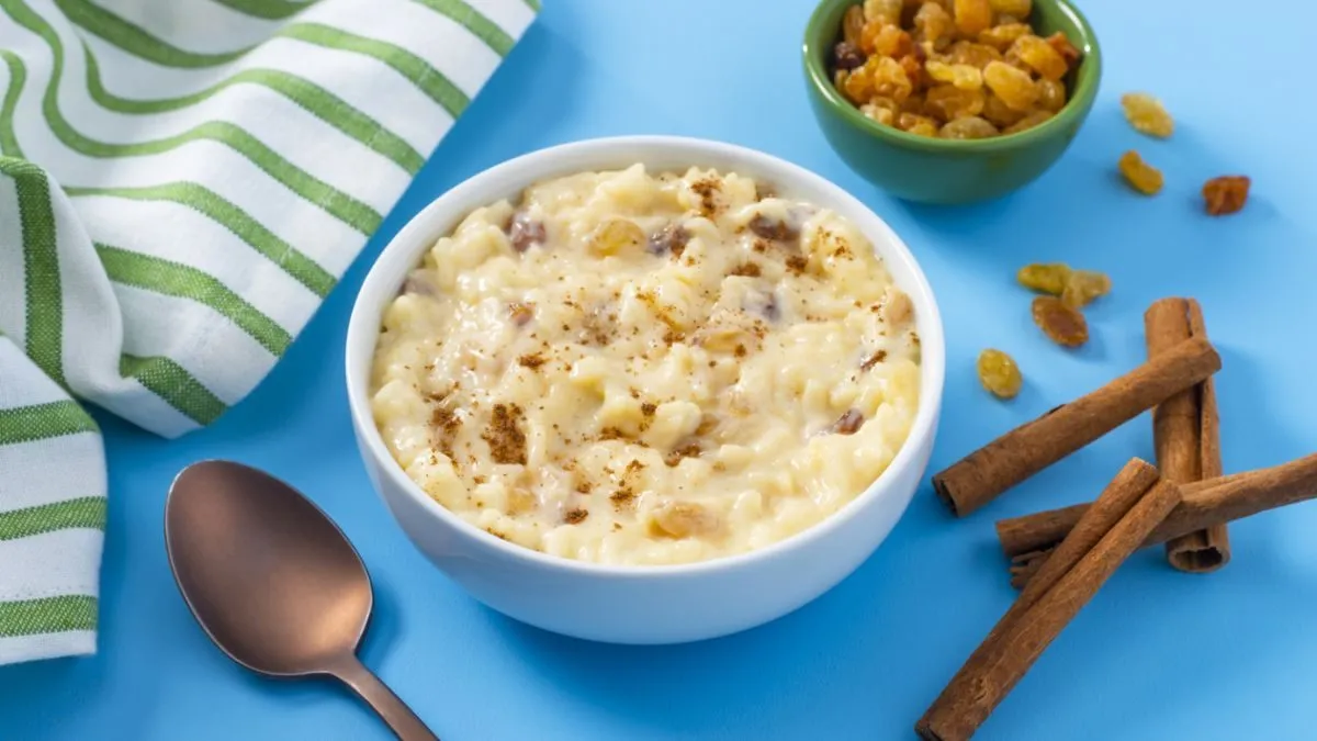 Golden Milk Rice Pudding