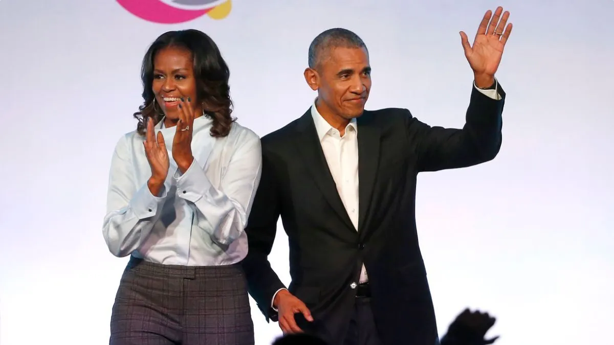 Barack Obama and Michelle Obama