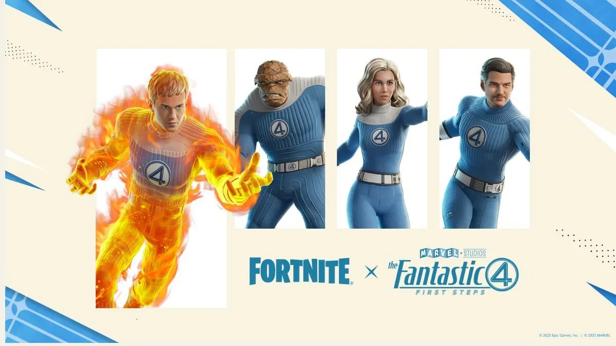 Fortnite Fantastic Four skins