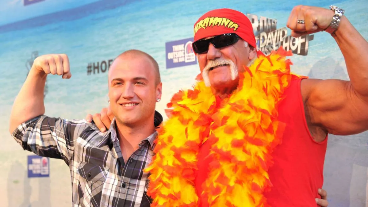 Nick Hogan and Hulk Hogan