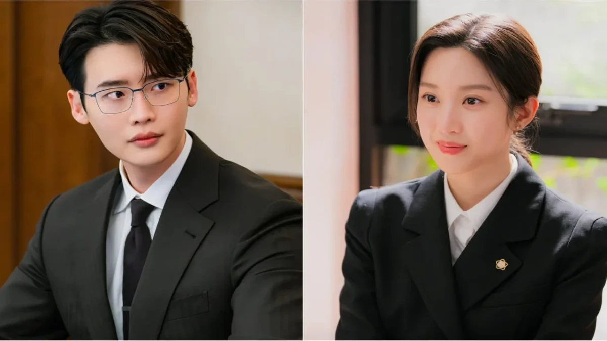 Lee Jong Suk and Moon Ga Young