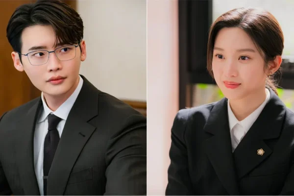Lee Jong Suk and Moon Ga Young