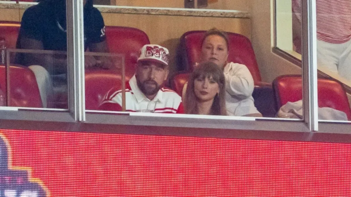 Taylor Swift and Travis Kelce