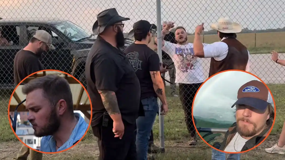 Zach Bryan and Gavin Adcock