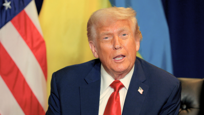 What is Donald Trump doing amidst the government shut down?