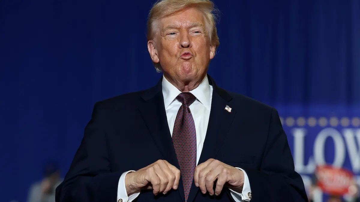 President Trump explains his use of signature machines