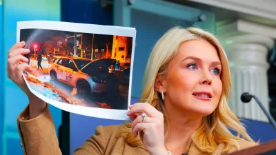 MAGA hypocrisy on full display as Karoline Leavitt melts down over ICE protesters