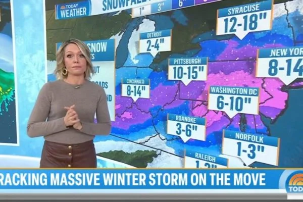 Dylan Dreyer faces mixed reactions after winter storm report on Today