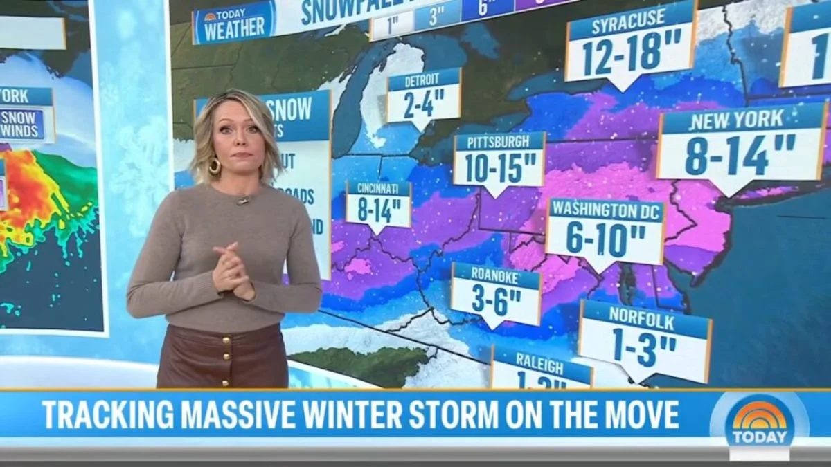 Dylan Dreyer faces mixed reactions after winter storm report on Today