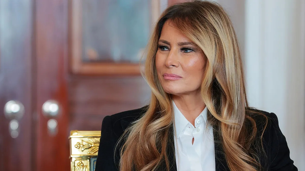 Melania Trump shuts down Maxwell question at White House event