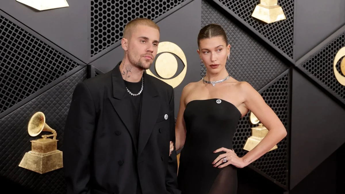 Justin and Hailey Bieber’s Grammys 2026 red carpet moment sparks online debate