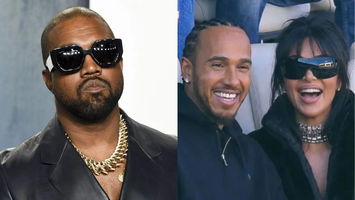 Kim Kardashian and Lewis Hamilton dating rumours spark Kanye West reaction after Super Bowl appearance