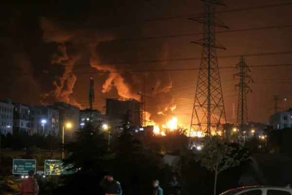 Iran missile strike hits central Israel as explosions reported in latest escalation