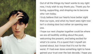 Mark Lee announces exit from NCT and SM Entertainment, emotional message leaves fans shocked