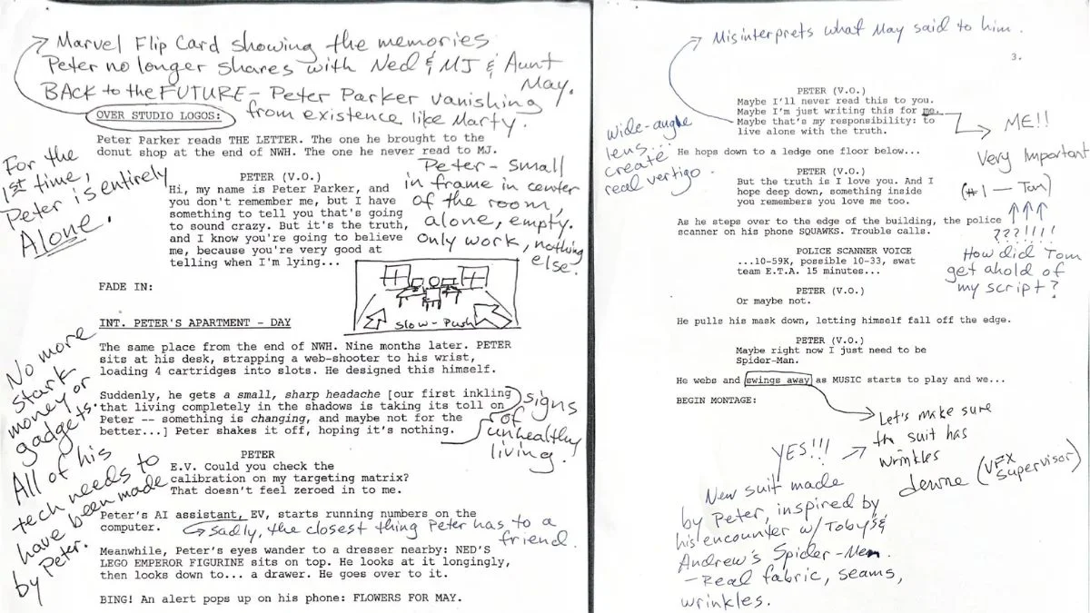 Spider-Man: Brand New Day script leaked: Movie opens with memory montage as Peter Parker lives alone