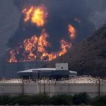 Oil prices surge as drone attack sparks fire at UAE Fujairah oil site