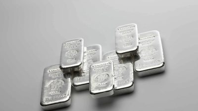 Spot silver crashes over 8% to $76.30 per ounce