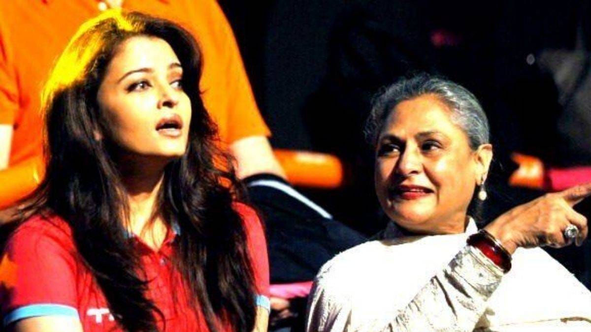 Aishwarya and Jaya Bachchan