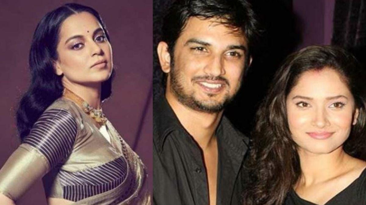 Kangana Ankita and Sushant
