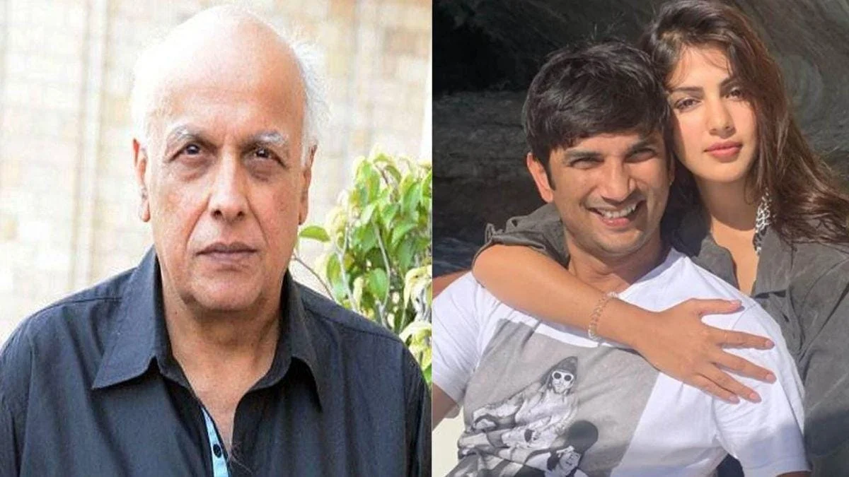 Mahesh Bhatt, Sushant Singh Rajput and Rhea Chakraborty