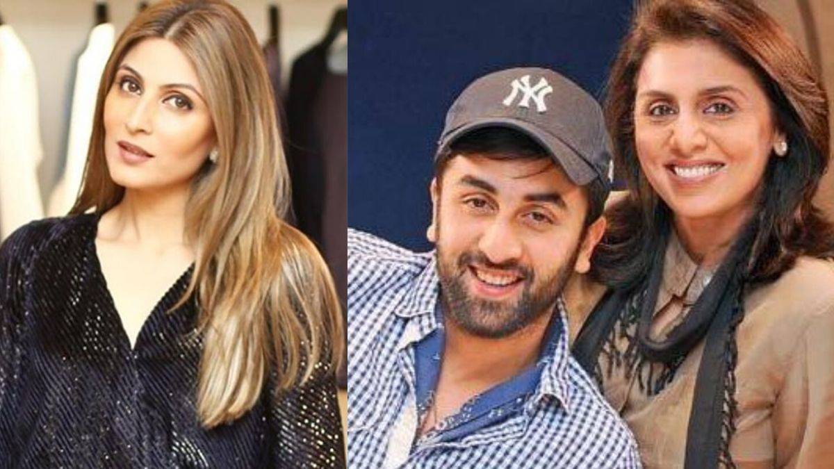 Riddhima Ranbir and Neetu Kapoor