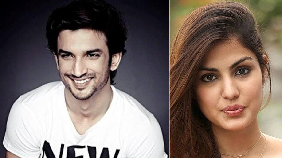 Sushant and Rhea