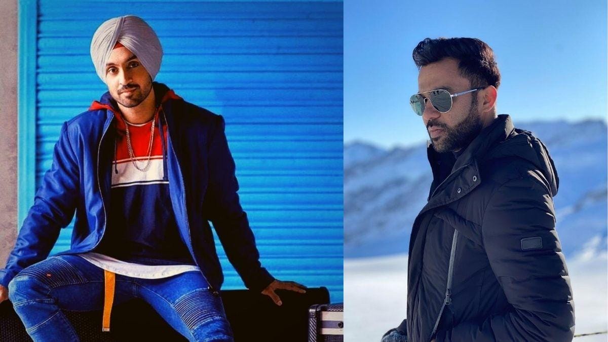 Diljit and Ali Abbas