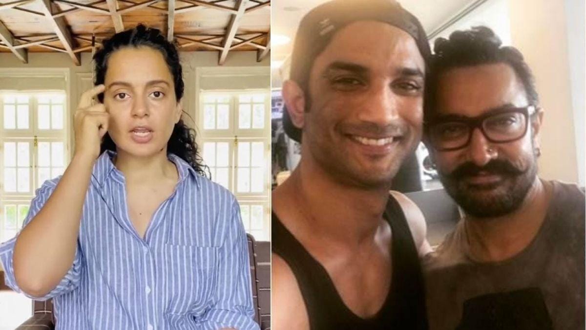 Kangana Sushant and Aamir