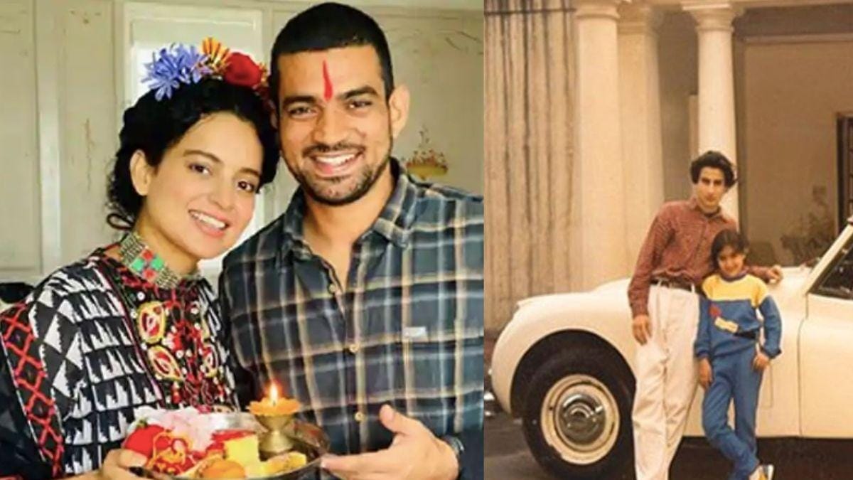 Kangana and Soha Rakhi