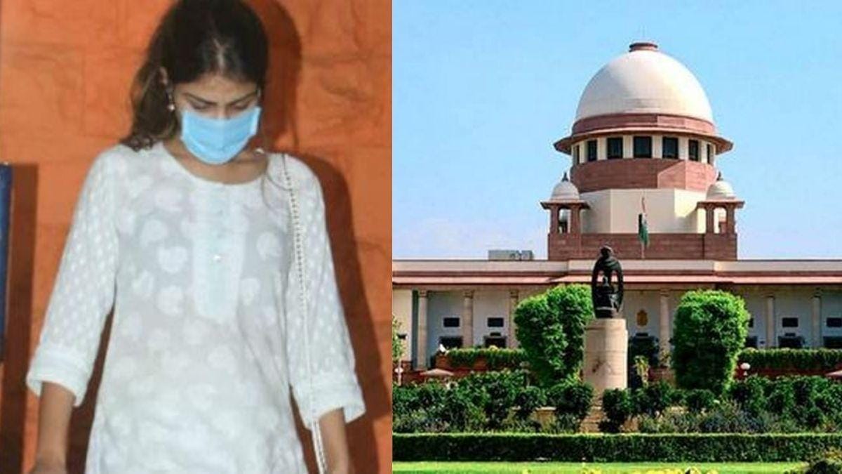 Rhea Chakraborty and Supreme Court