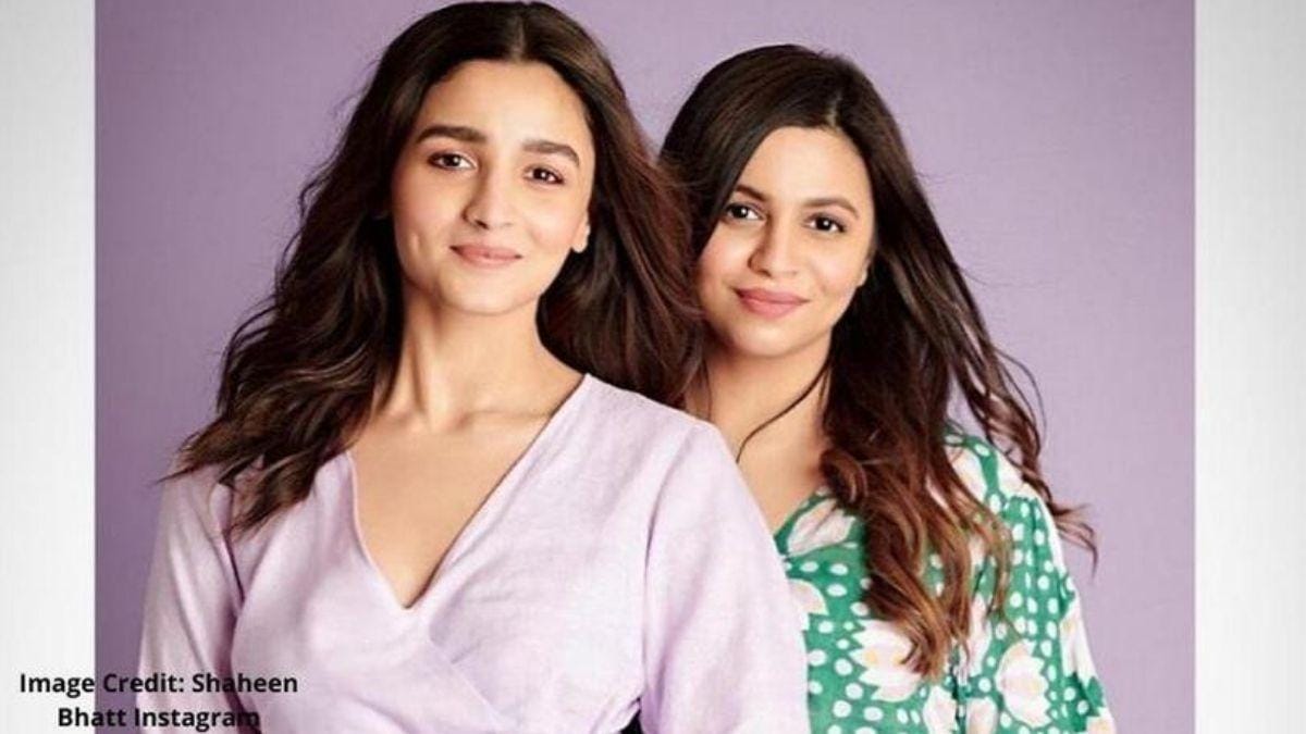 Alia and Shaheen Bhatt