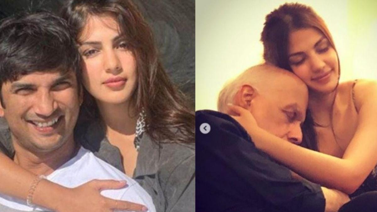 SSR, Rhea Chakraborty and Mahesh Bhatt