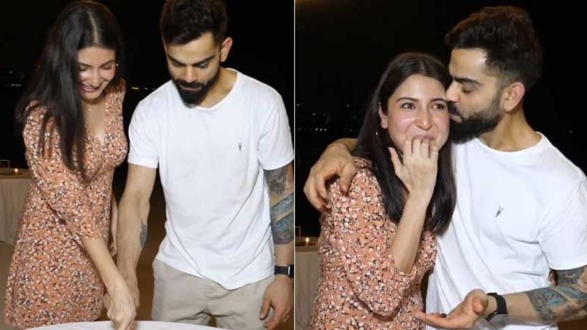 Anushka Sharma and Virat Kohli in Dubai