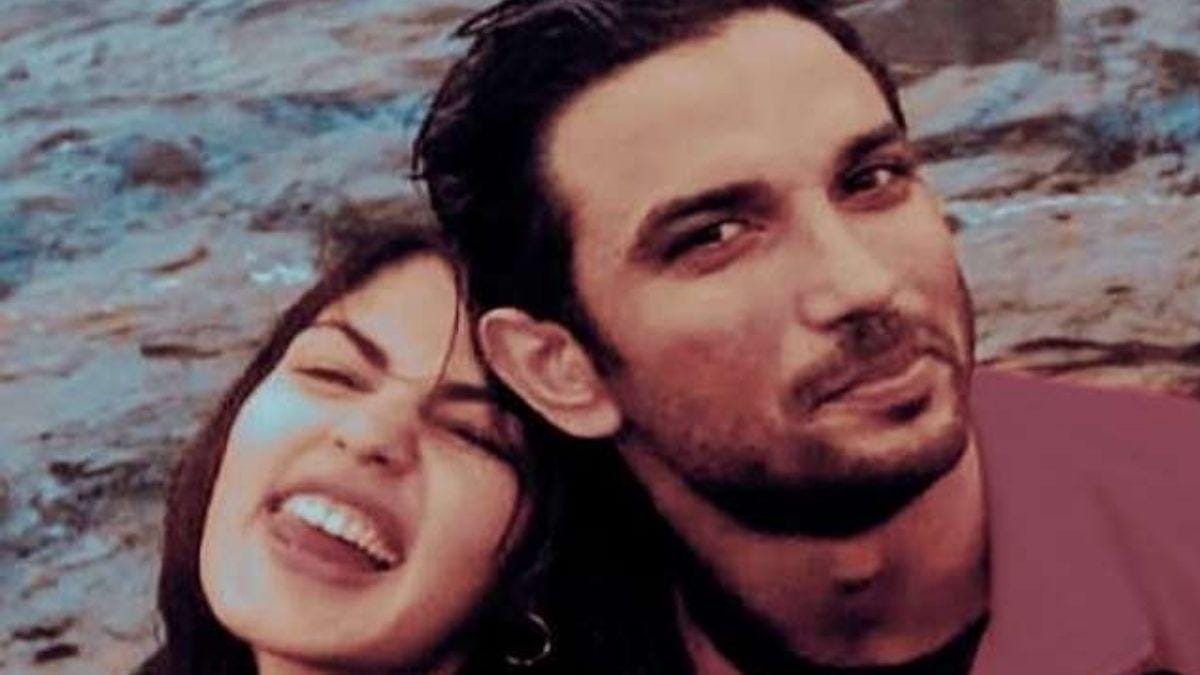 Sushant Singh Rajput and Rhea Chakraborty