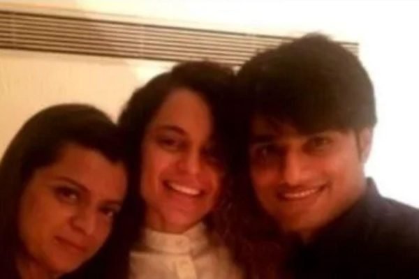 Kangana and Rangoli with Sandip Ssingh