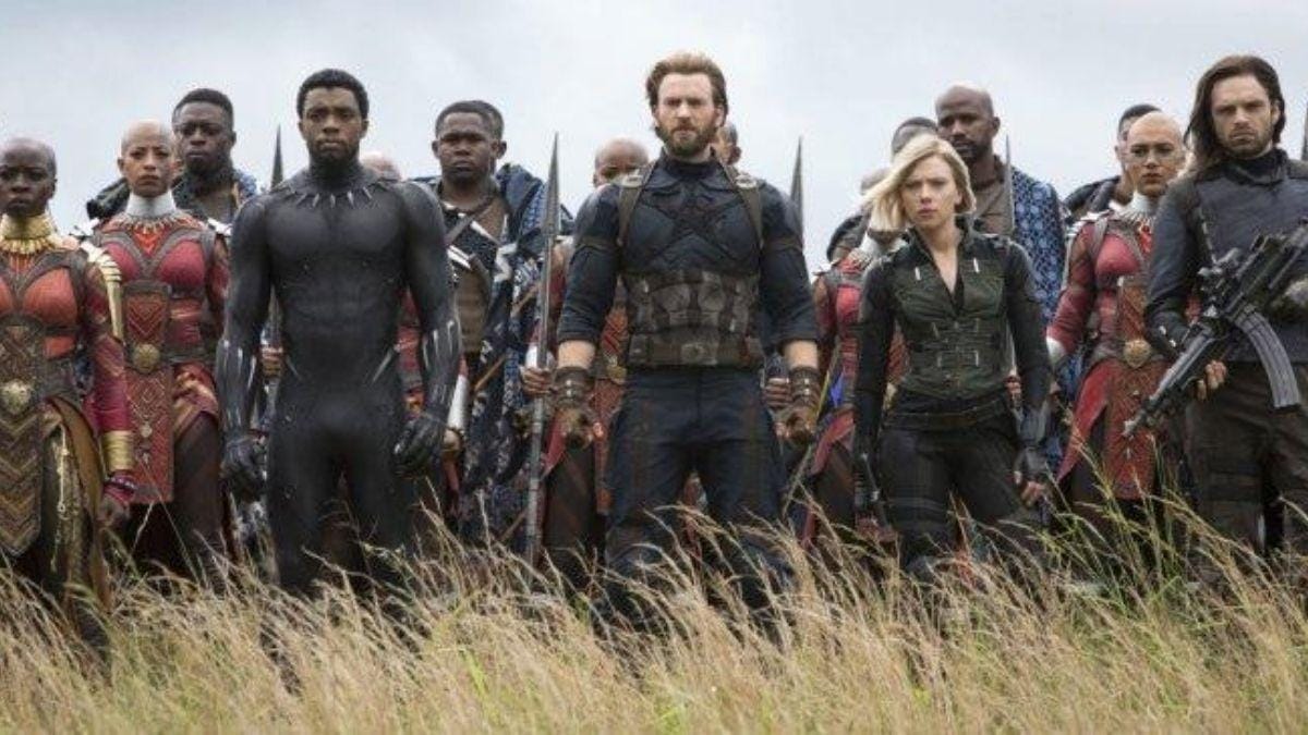 Chadwick Boseman in Avengers: Infinity War