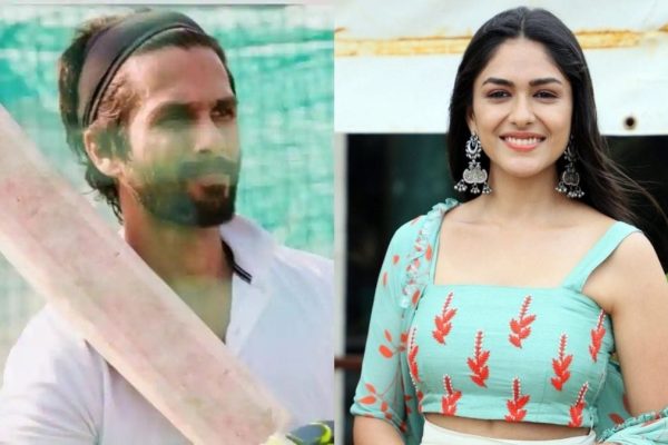 Shahid Kapoor and Mrunal Thakur