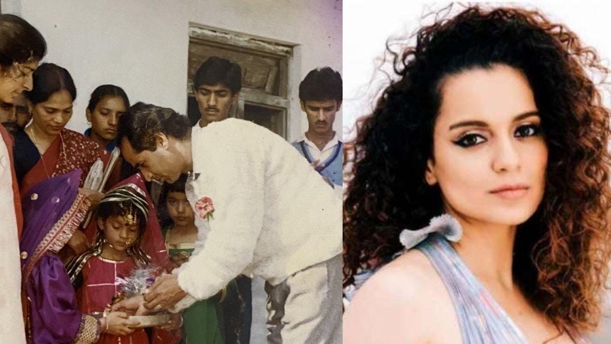 Kangana Ranaut shares picture for Teachers' Day