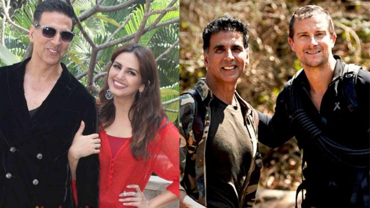 Akshay Kumar reveals he drinks 'cow urine' daily in a live conversation with Bear Grylls