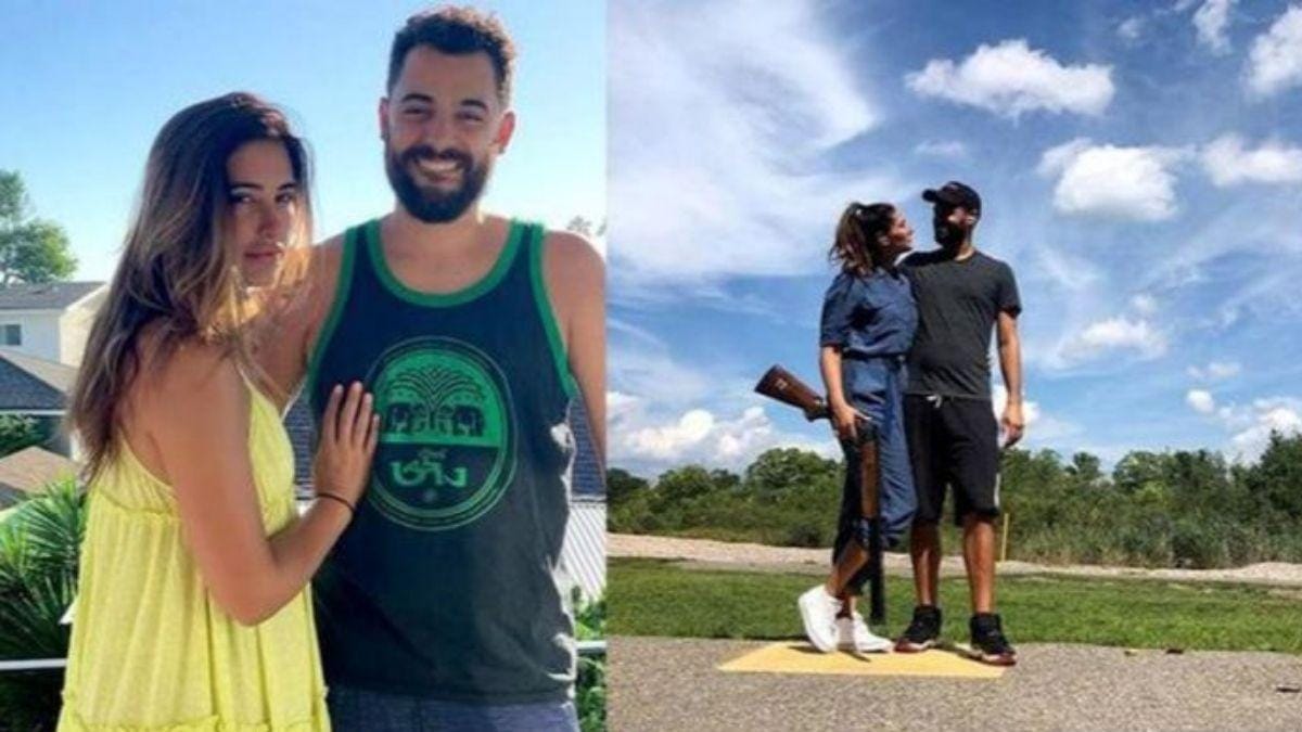 Nargis Fakri and Justin