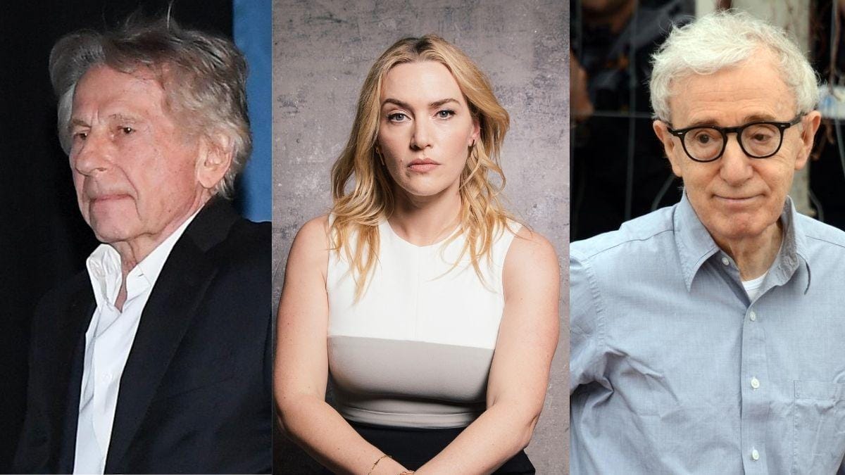Roman Polanski, Kate Winslet and Woody Allen