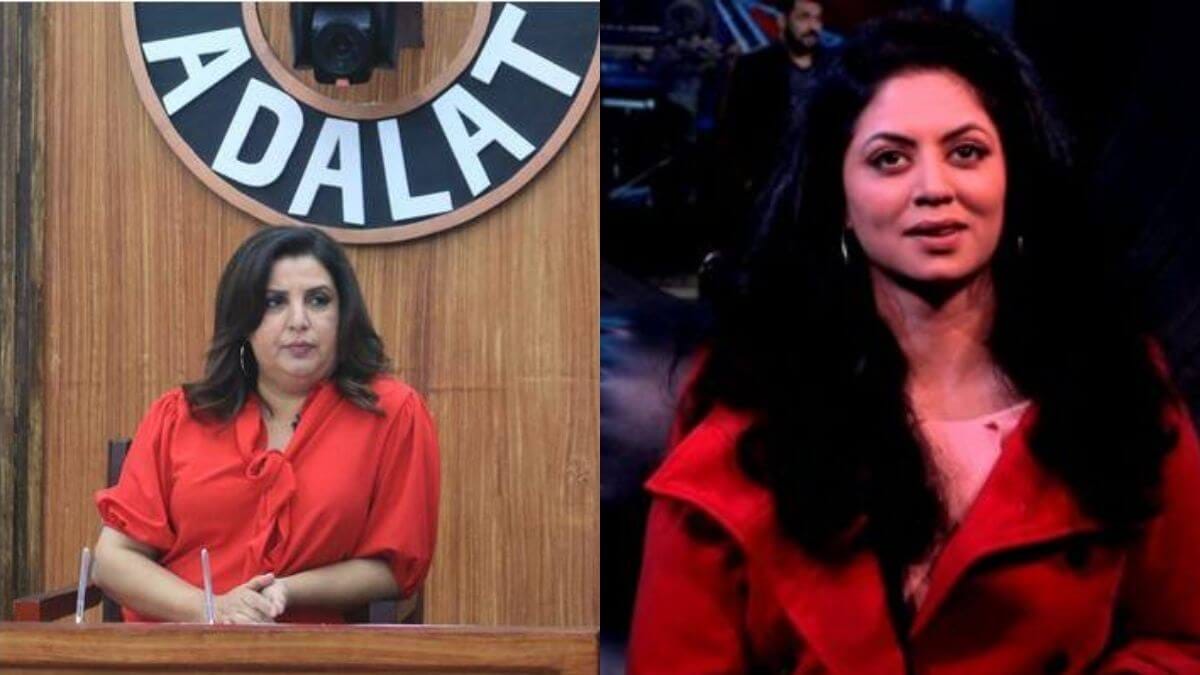 Kavita Kaushik and Farah Khan